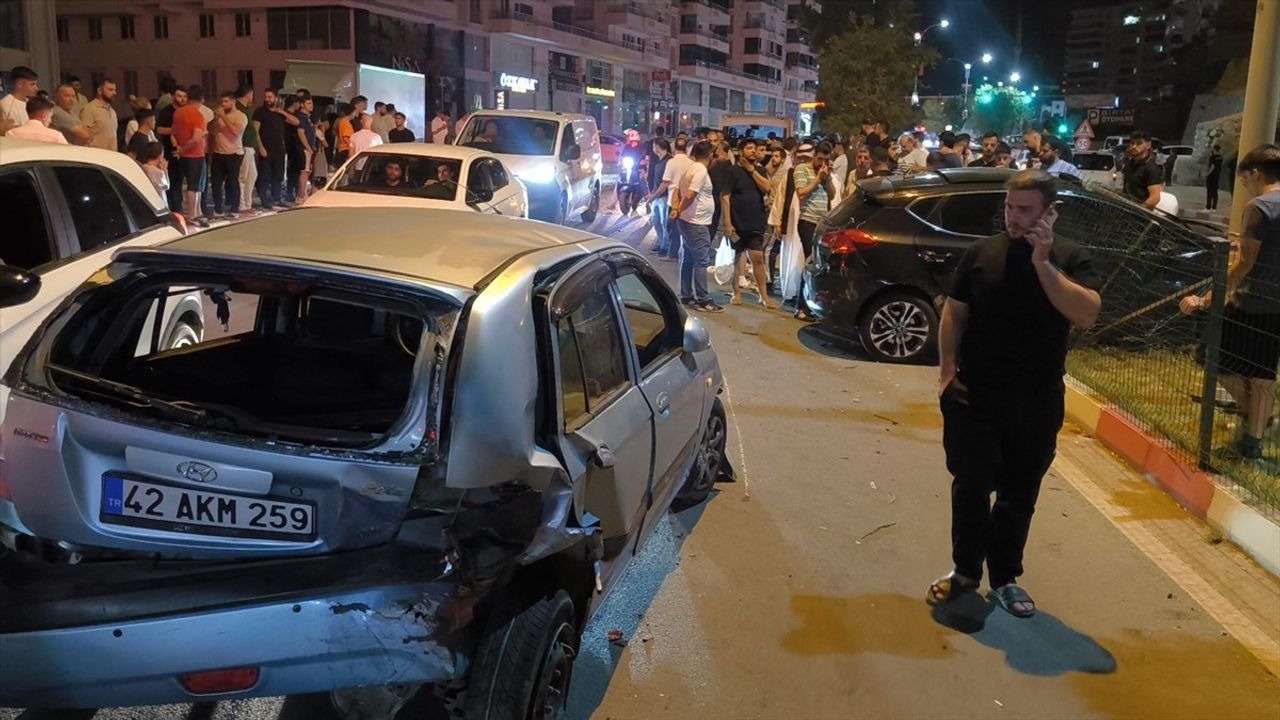 Siirt'te Zincirleme Trafik Kazası