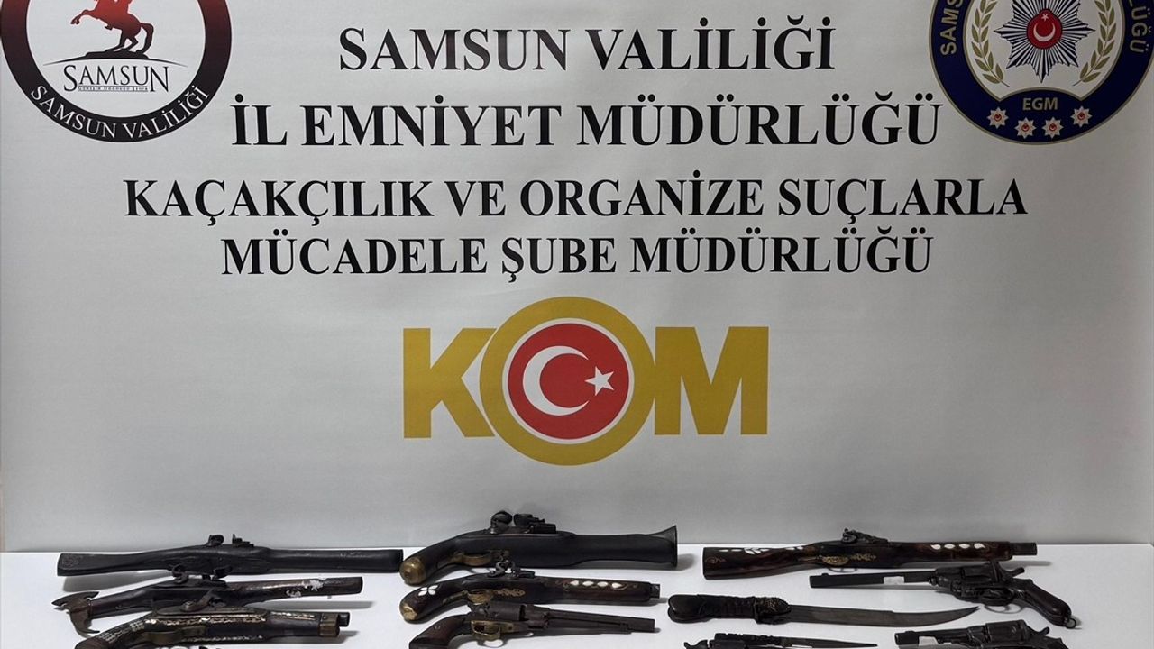 Tarihi Eser Operasyonu: Samsun'da Bir Şüpheli Yakalandı