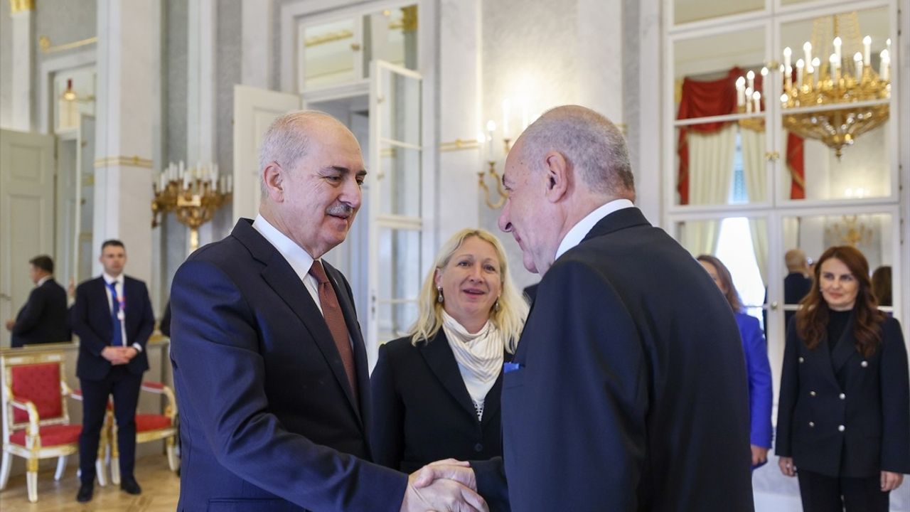 TBMM Başkanı Numan Kurtulmuş, Macaristan Cumhurbaşkanı Tamas Sulyok ile Görüştü