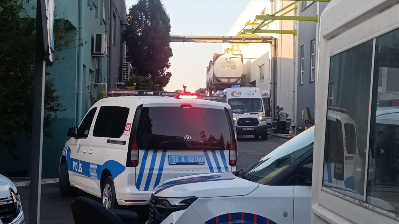 Tekirdağ'da Kimyasal Kazada Facia: Bir İşçi Hayatını Kaybetti