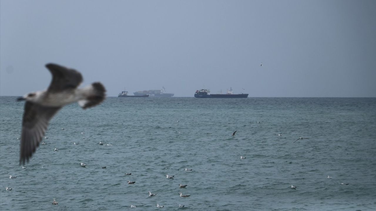 Tekirdağ'da Poyraz Deniz Ulaşımını Olumsuz Etkiliyor