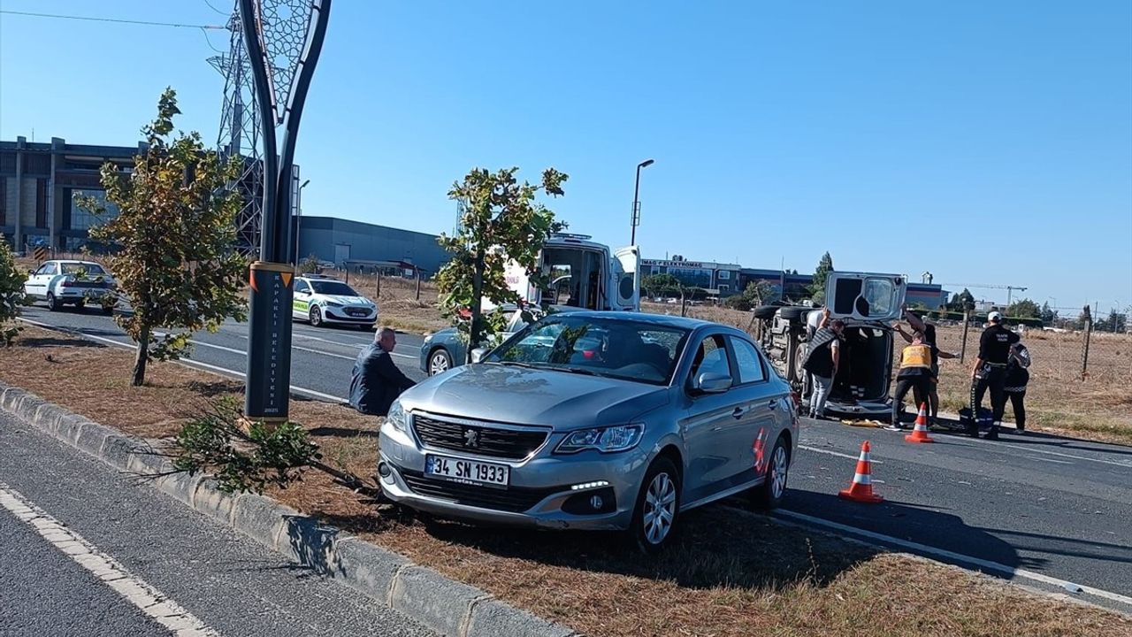 Tekirdağ'da Trafik Kazası: 3 Yaralı