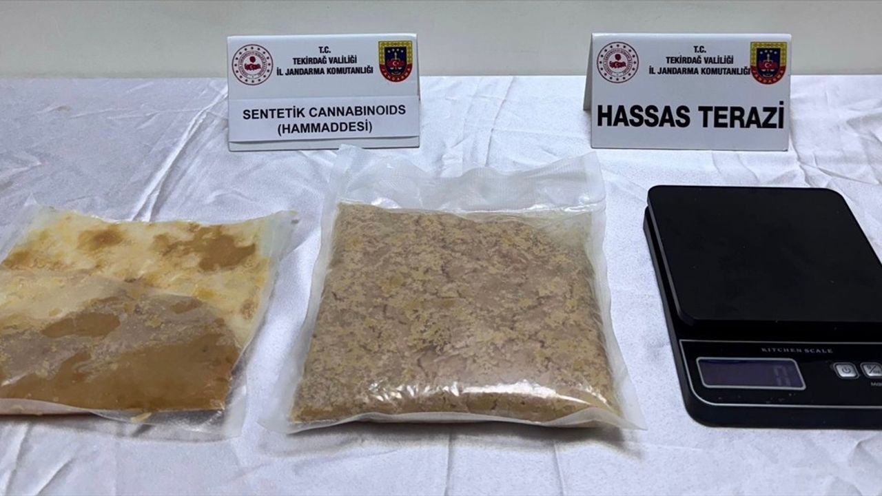 Tekirdağ'da Uyuşturucu Operasyonu: Bir Kişi Tutuklandı