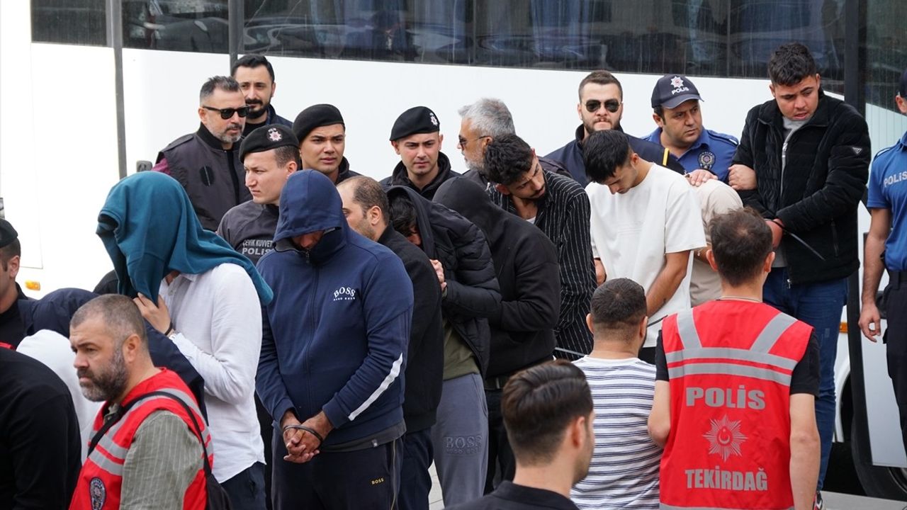 Tekirdağ Merkezli Dolandırıcılık Şebekesi Çökertildi