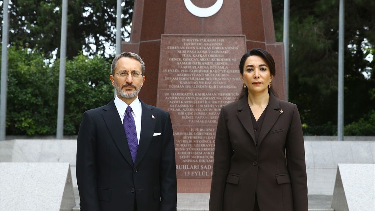 TİHEK Başkanı Fahrettin Altun, Azerbaycan'da Ombudsman Aliyeva ile İnsan Hakları Üzerine Görüştü