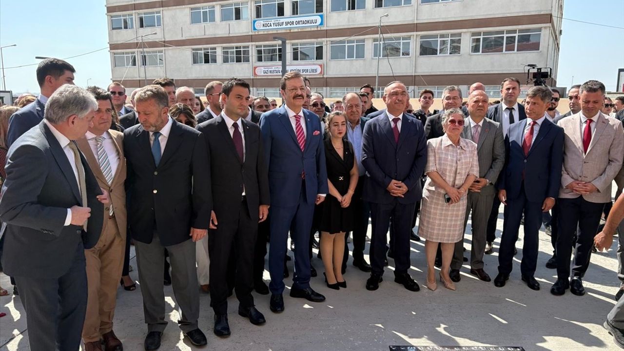 TOBB Başkanı Hisarcıklıoğlu Tekirdağ'da Yeni Anaokulunu Açtı