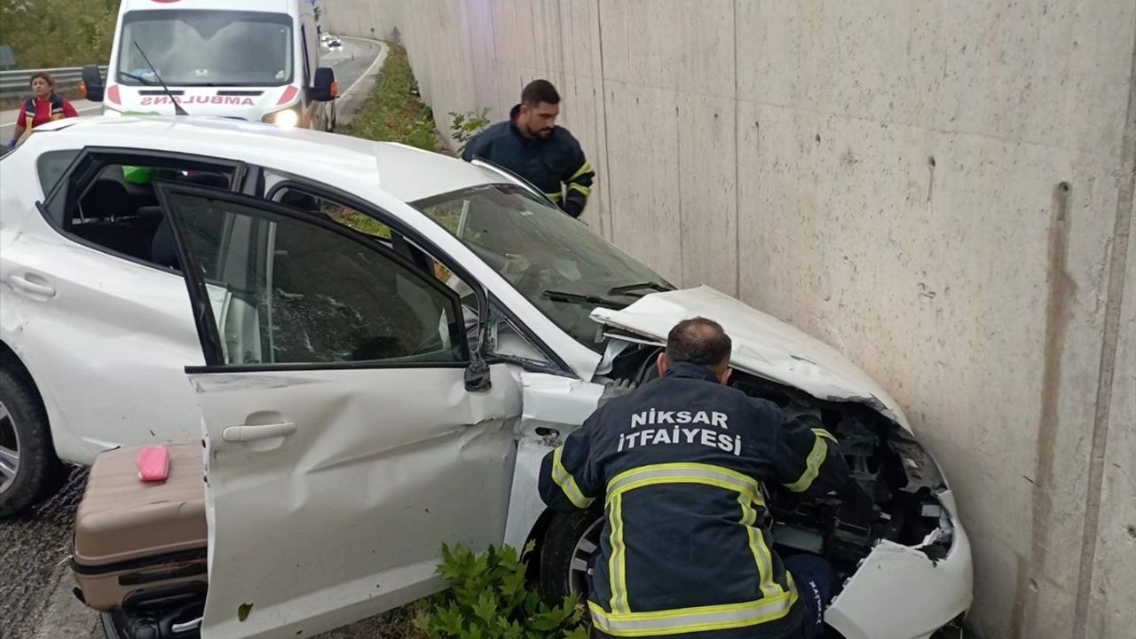 Tokat'ta İki Trafik Kazası: 8 Yaralı