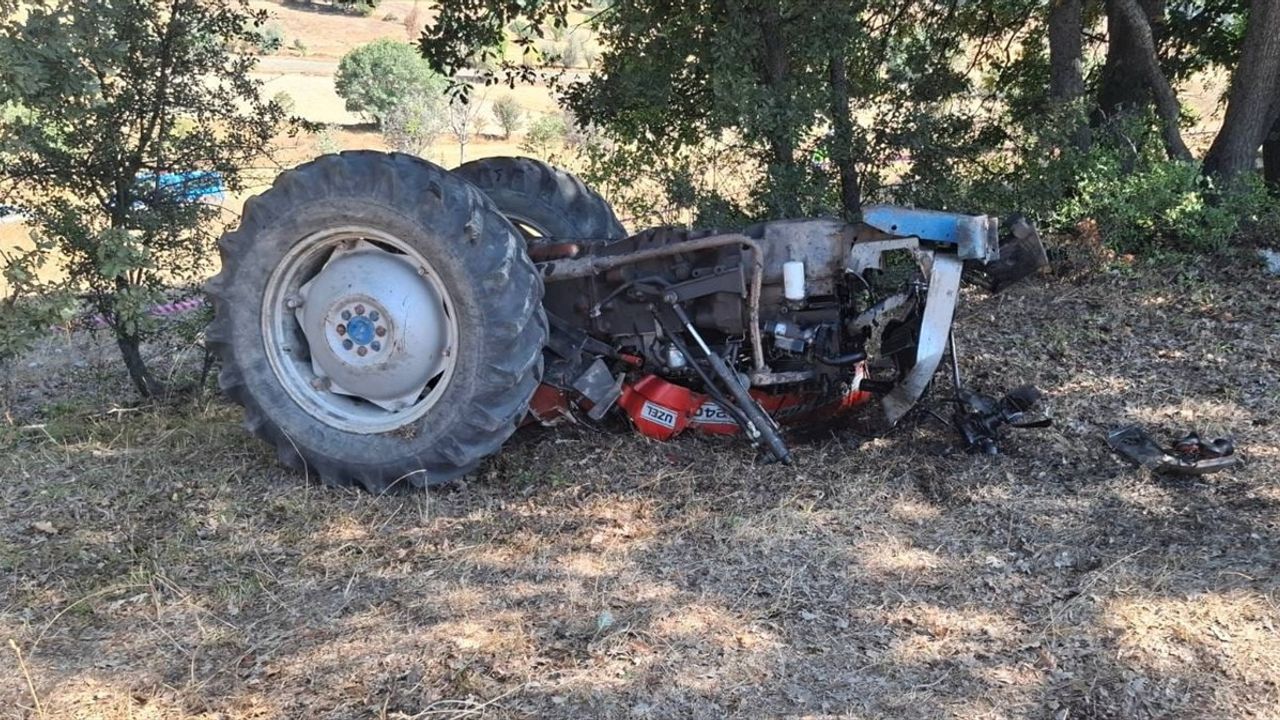 Tokat'ta Trajedi: Devrilen Traktörün Sürücüsü Hayatını Kaybetti