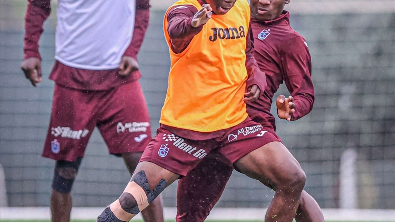 Trabzonspor, Kayserispor Maçına Hazırlıklarını Sürdürüyor