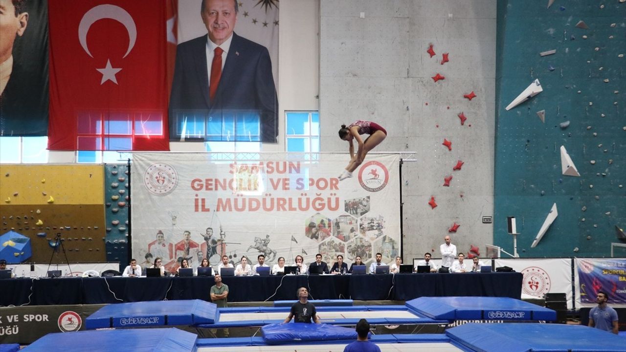 Trampolin Cimnastik Kulüpler Arası Türkiye Şampiyonası Sona Erdi