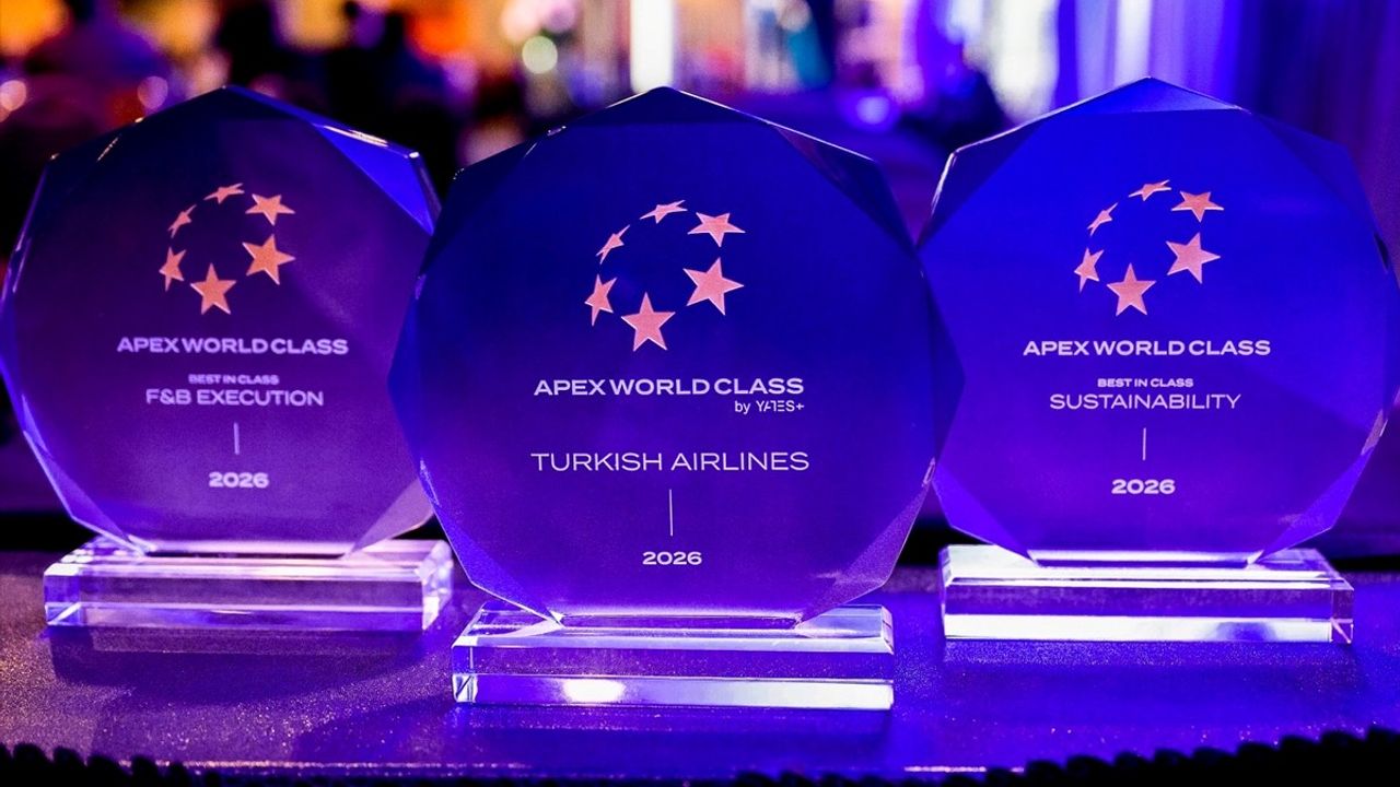 Türk Hava Yolları 5. Kez APEX World Class Ödülü Kazandı