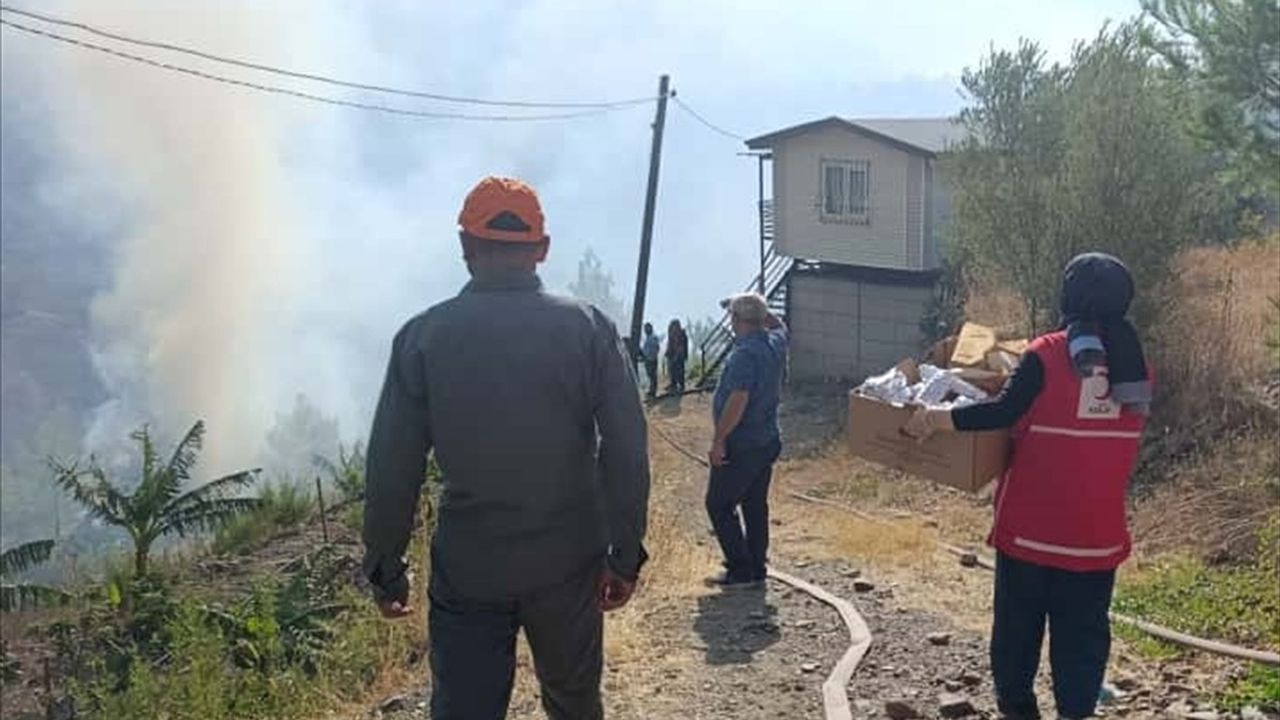 Türk Kızılay, Orman Yangınlarına Destek Oluyor
