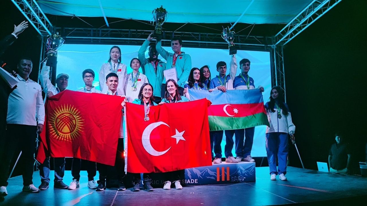 Türkiye 3. Türk Devletleri Üniversite Sporları Oyunları'nda 11 Madalya Kazandı
