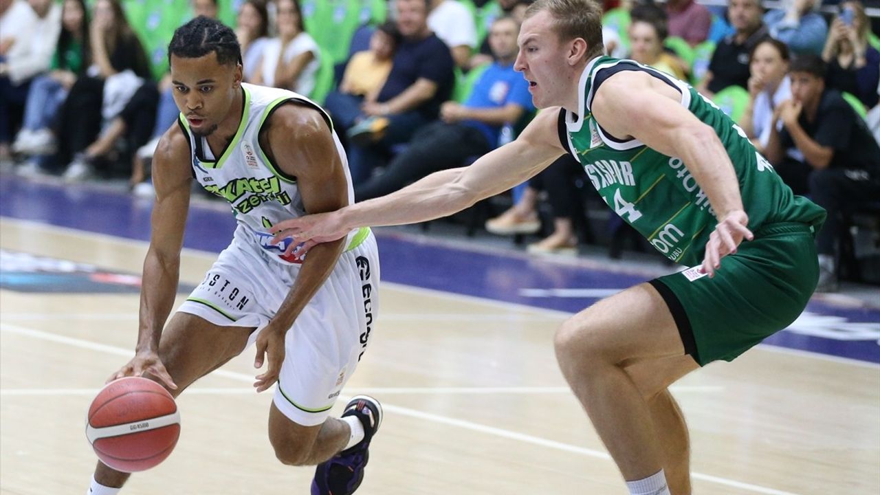 Türkiye Sigorta Basketbol Süper Ligi'nde Yukatel Merkezefendi'nin Galibiyeti