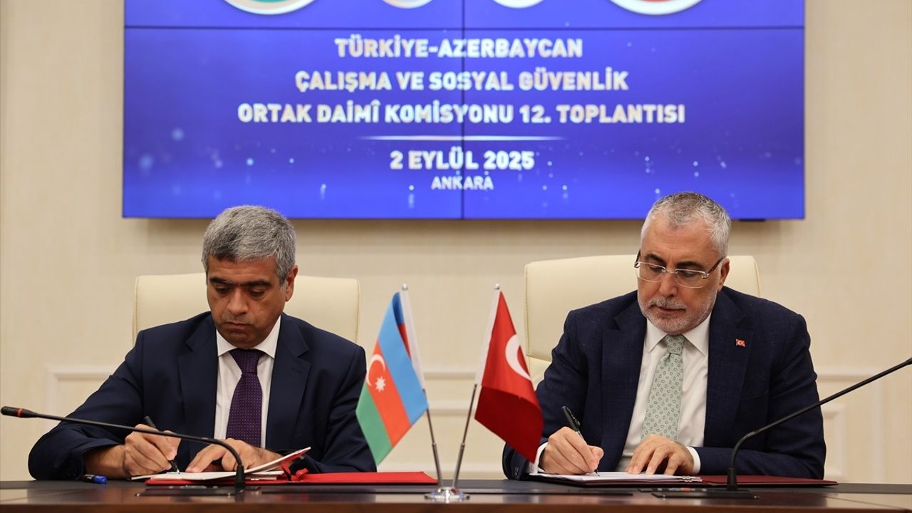 Türkiye ve Azerbaycan Ortak Daimi Komisyonu 12. Toplantısını Gerçekleştirdi