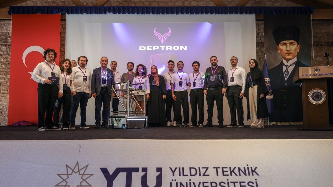 Yıldız Teknik Üniversitesi Öğrencilerinden Otonom Depo Robotu
