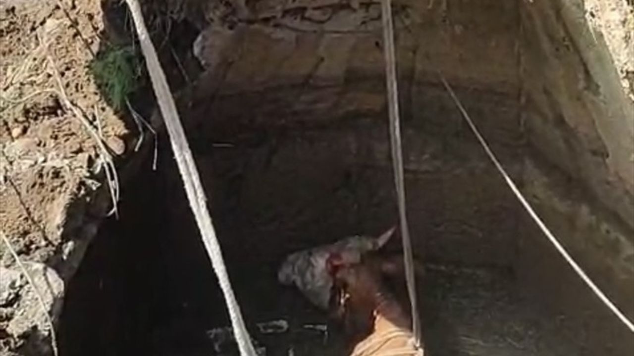 Yozgat'ta İnce Bir Kurtarma Operasyonu: Su Kuyusundan İnek Kurtarıldı