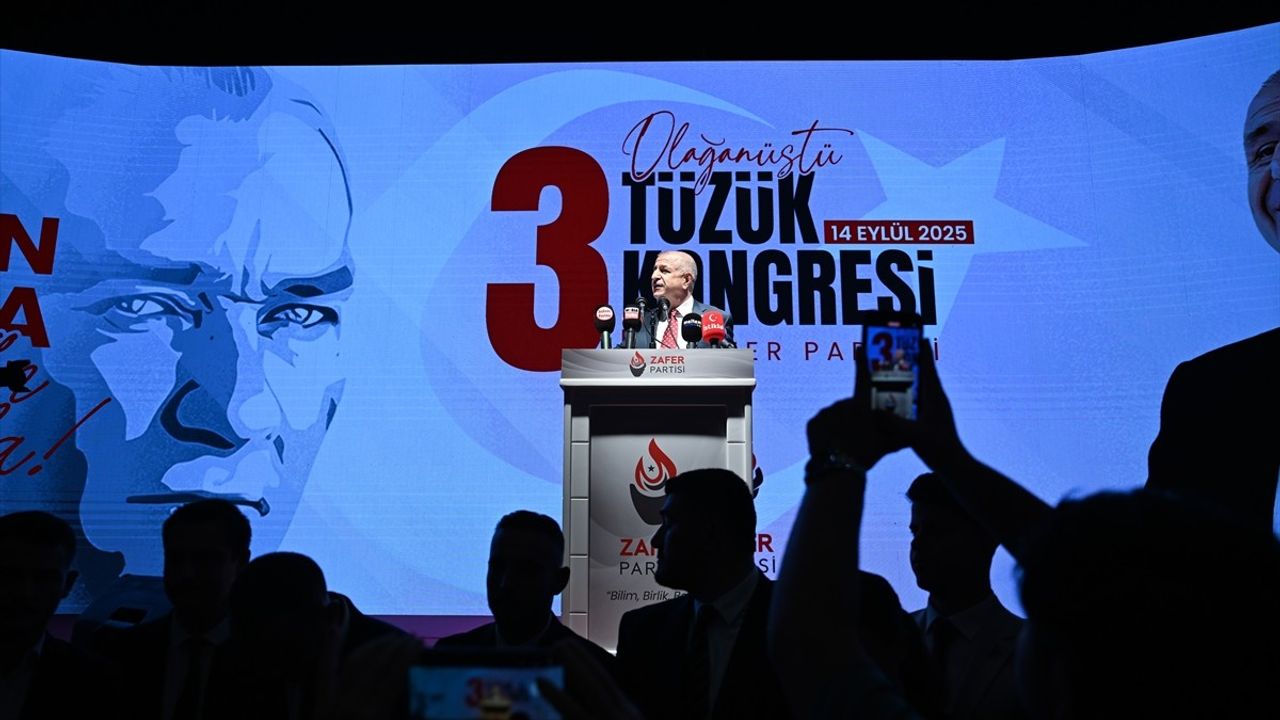 Zafer Partisi Tüzük Kongresi Gerçekleşti
