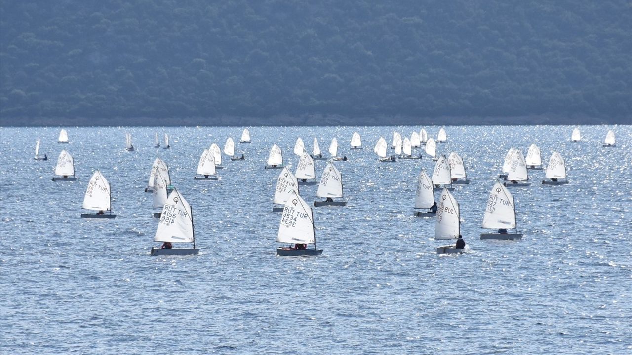 13. Bodrum Uluslararası Optimist Yarışları Başladı