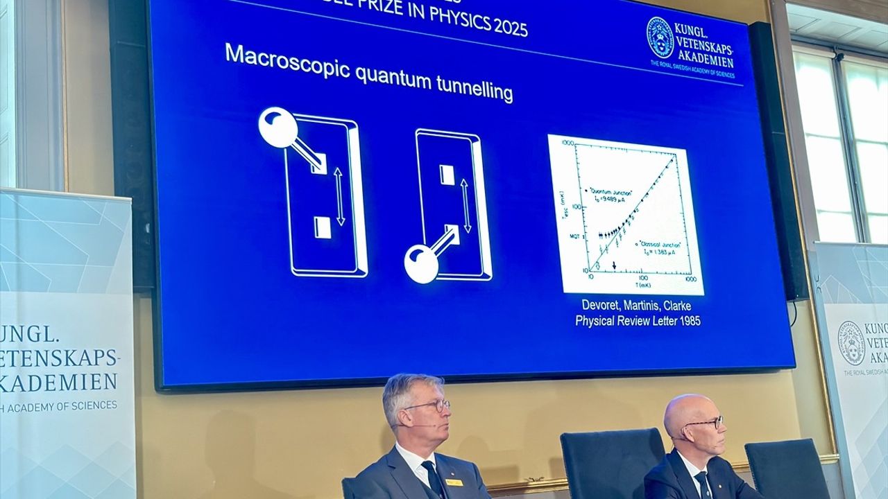 2025 Nobel Fizik Ödülü Sahipleri Açıklandı