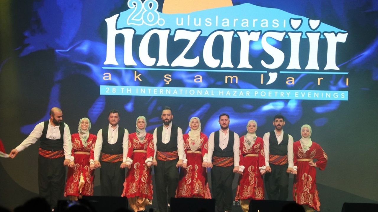 28. Uluslararası Hazar Şiir Akşamları Elazığ'da Tamamlandı