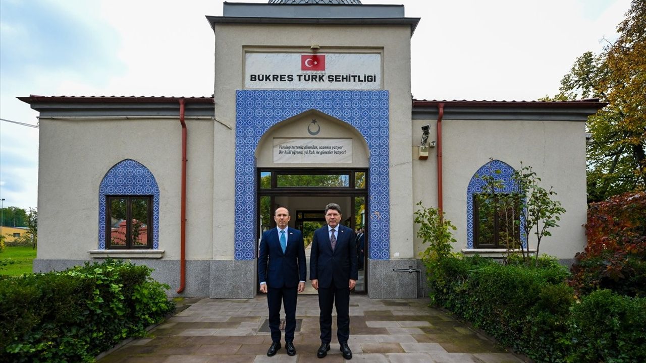 Adalet Bakanı Yılmaz Tunç, Bükreş'te Önemli Ziyaretlerde Bulundu