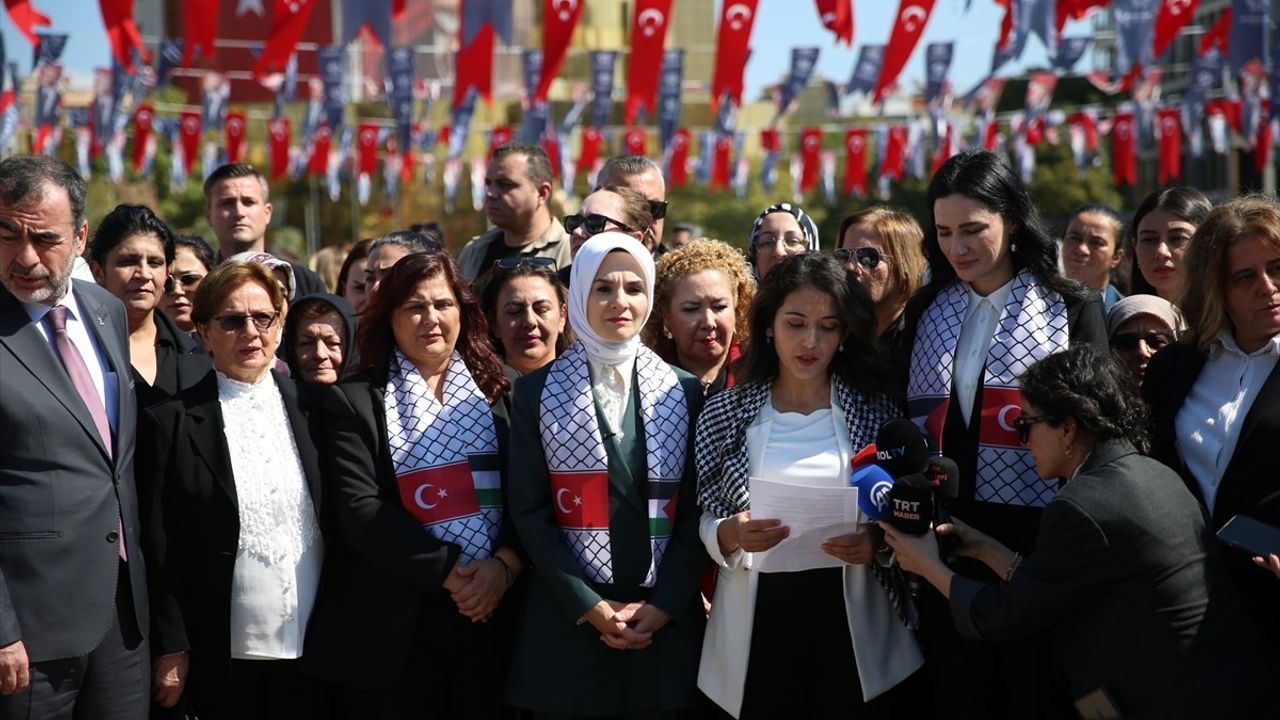 Aile Bakanı Göktaş, Gazze İçin Eyleme Destek Verdi