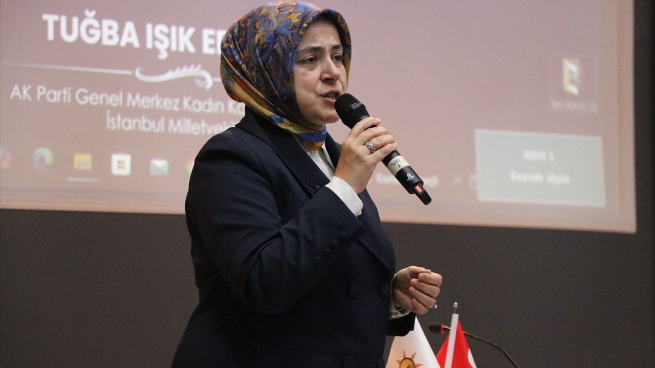 AK Parti Kadın Kolları Başkanı Ercan, Gazze İçin Destek Verdi