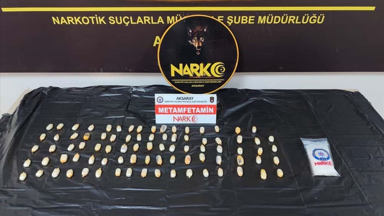 Aksaray'da Uyuşturucu ile Yakalanan Iran Uyruklu Şahıs Tutuklandı