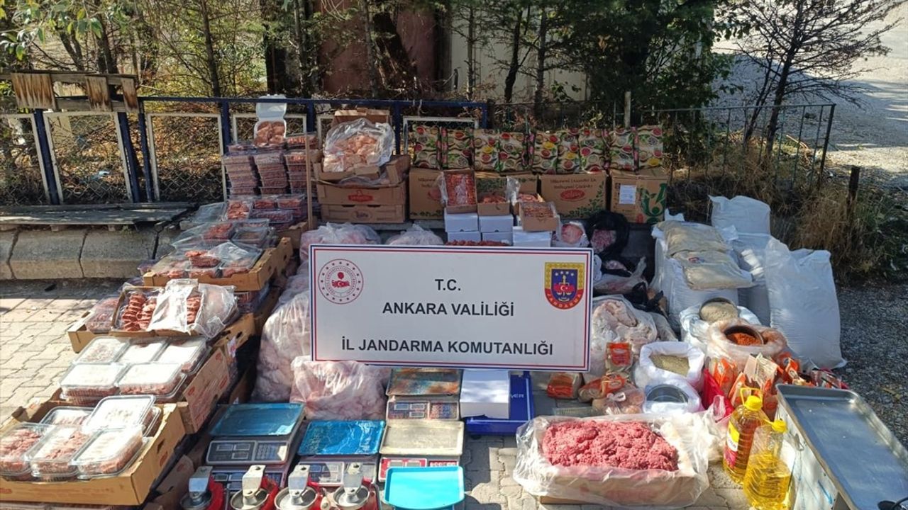 Ankara'da Bozuk Et Operasyonu: 1 Ton 200 Kilogram Ele Geçirildi