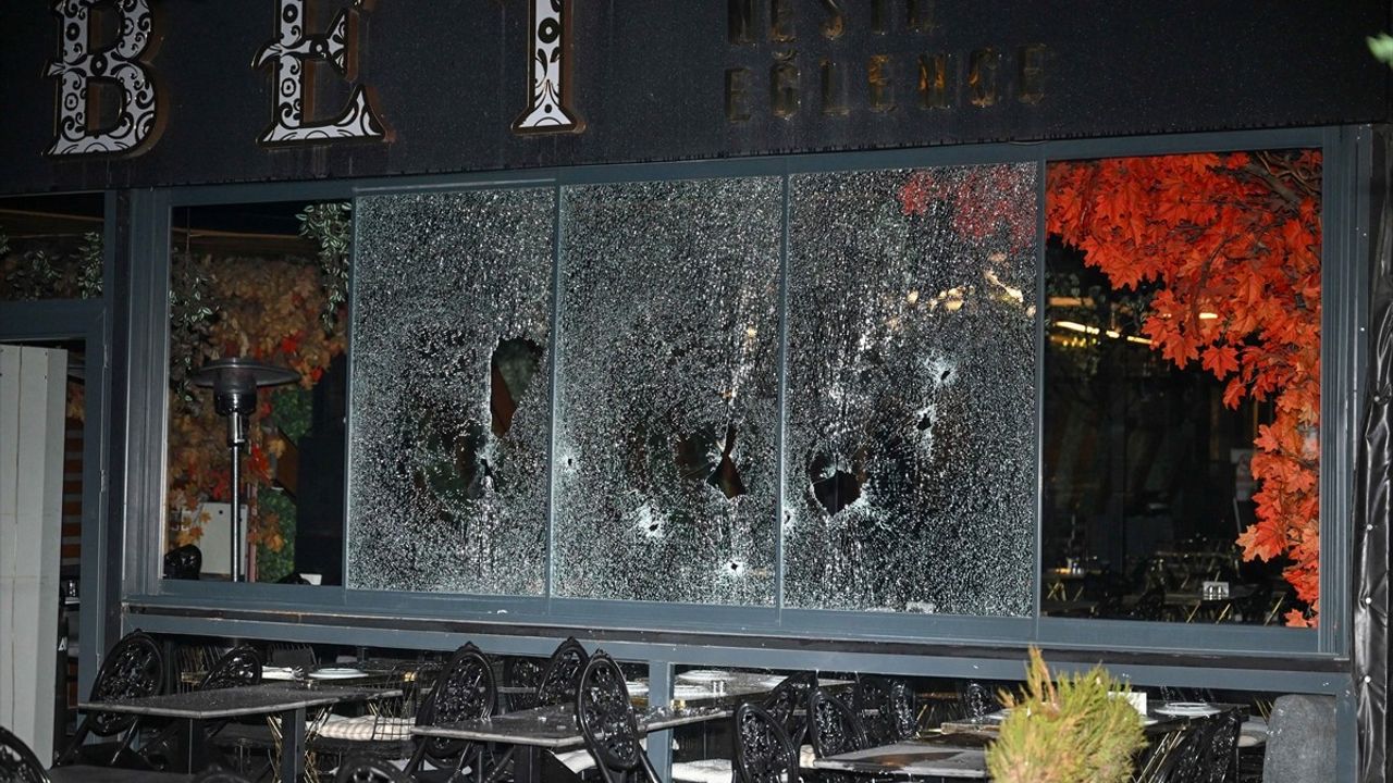 Ankara'da İş Yeri Kurşunlandı