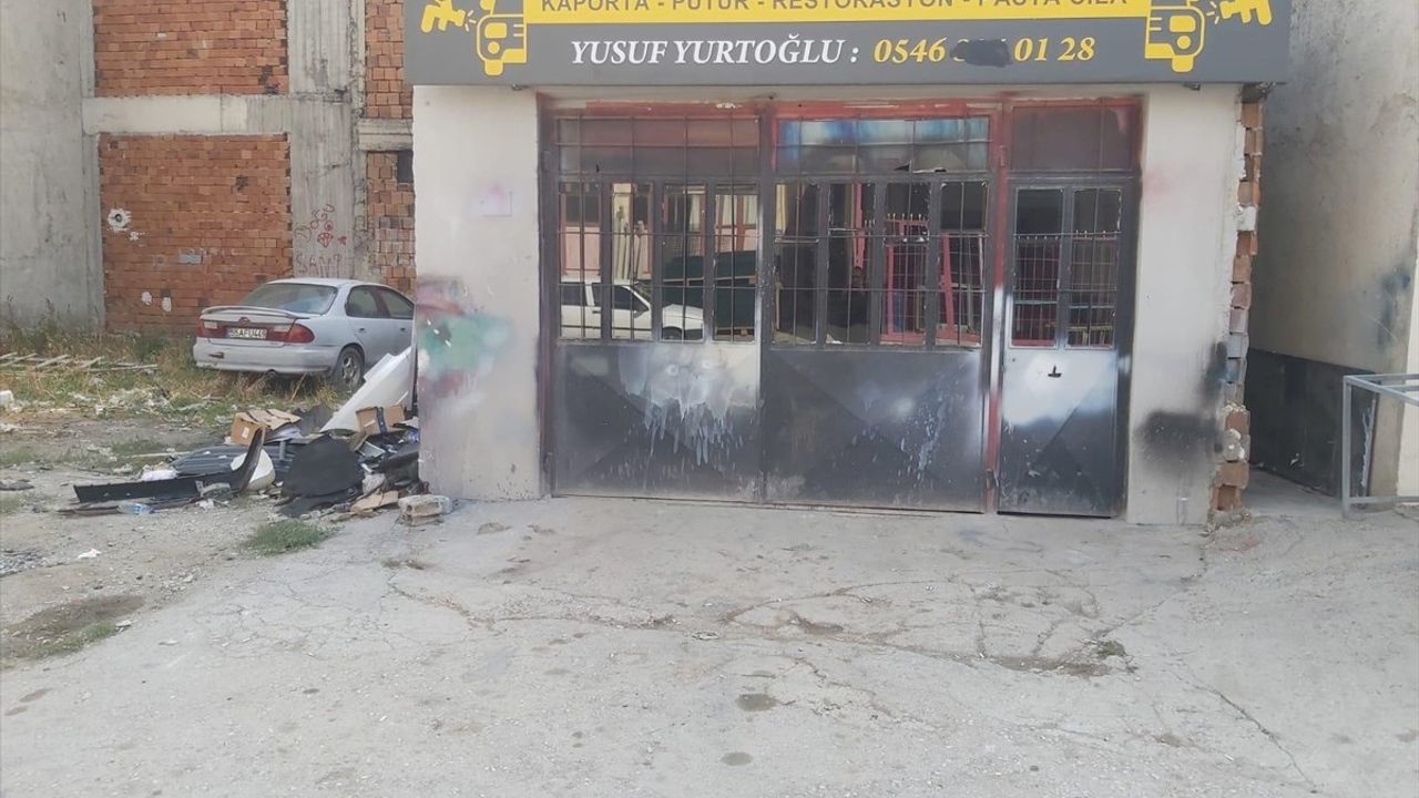Ankara'da Oto Tamircisinin Ölümü