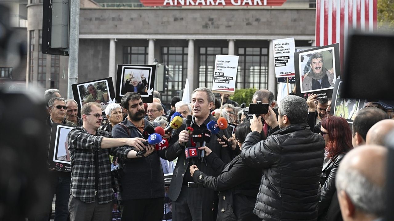 Ankara Garı Saldırısının Yıldönümünde Anma Etkinliği Düzenlendi
