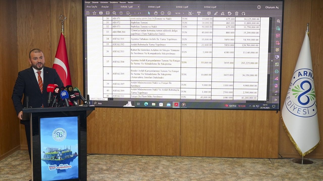 Arnavutköy Belediye Başkanı Candaroğlu'ndan Özgür Özel'e Yanıt