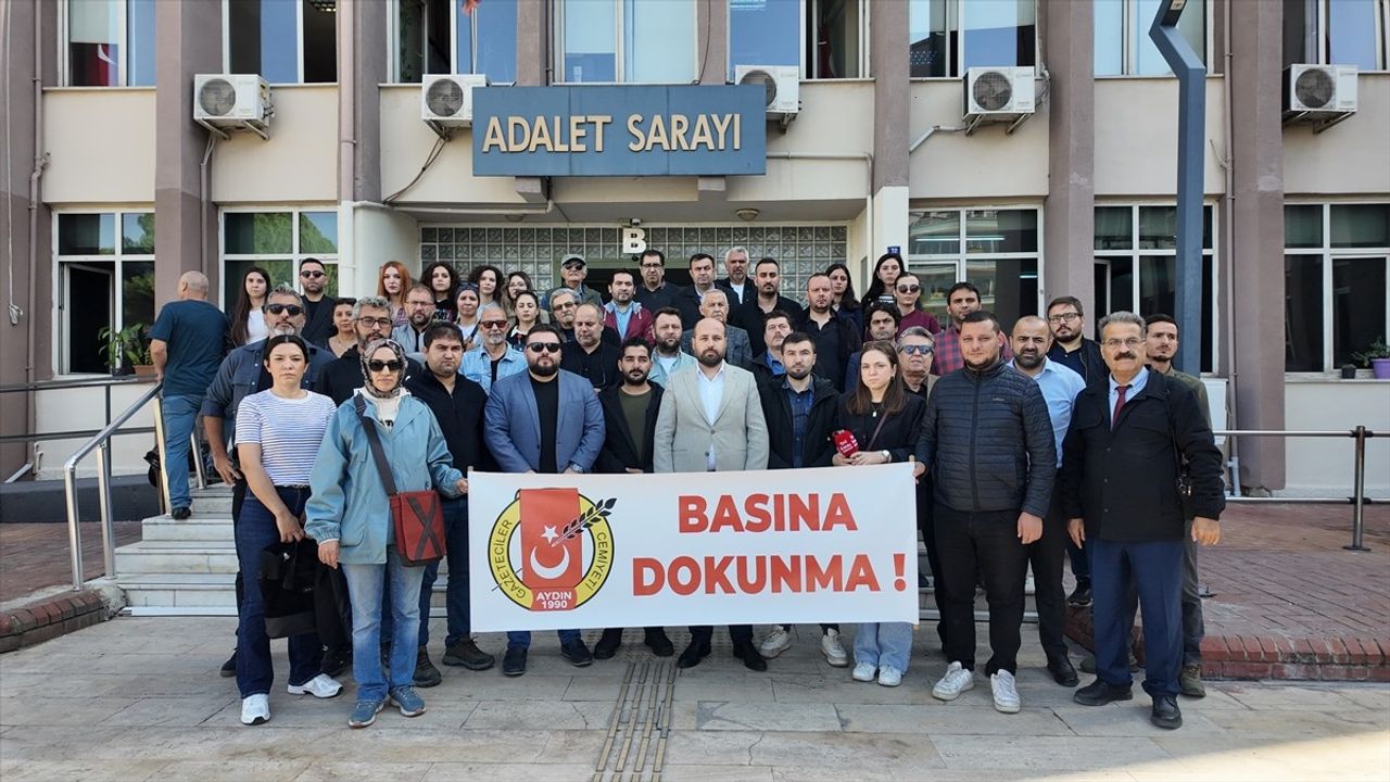 Aydın'da Gazetecilere Yönelik Şiddete Tepki