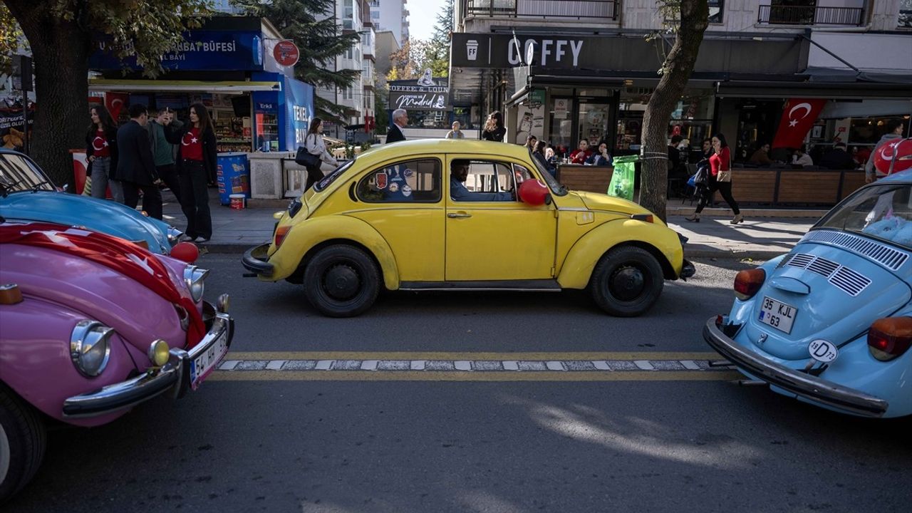 Başkent'te Cumhuriyet Coşkusu: 29 Ekim Kortej Yürüyüşü