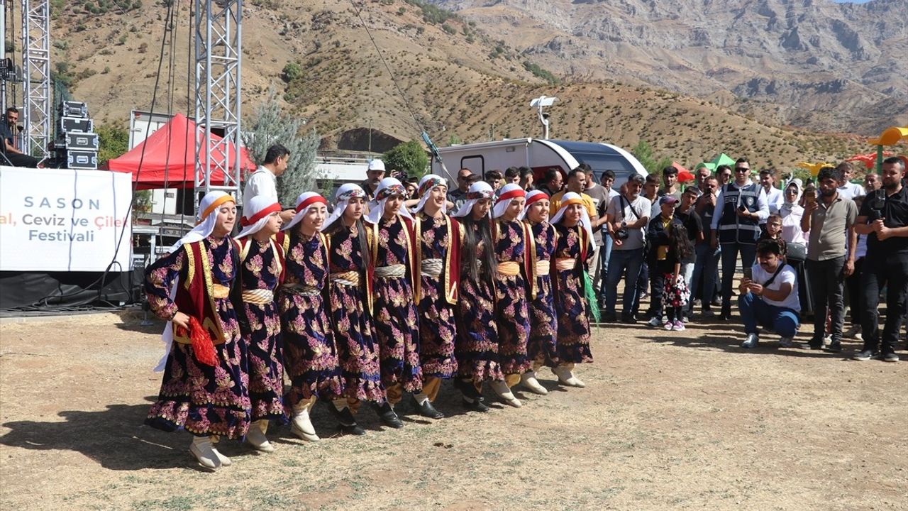 Batman'da 3. Sason Bal, Ceviz ve Çilek Festivali Gerçekleşti