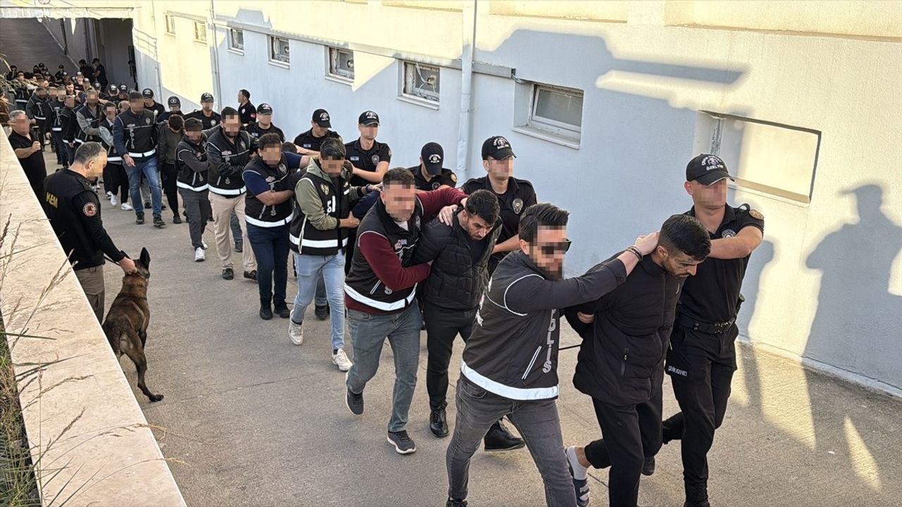 Bayğaralar Suç Örgütüne Yönelik Kapsamlı Operasyon: 96 Tutuklama