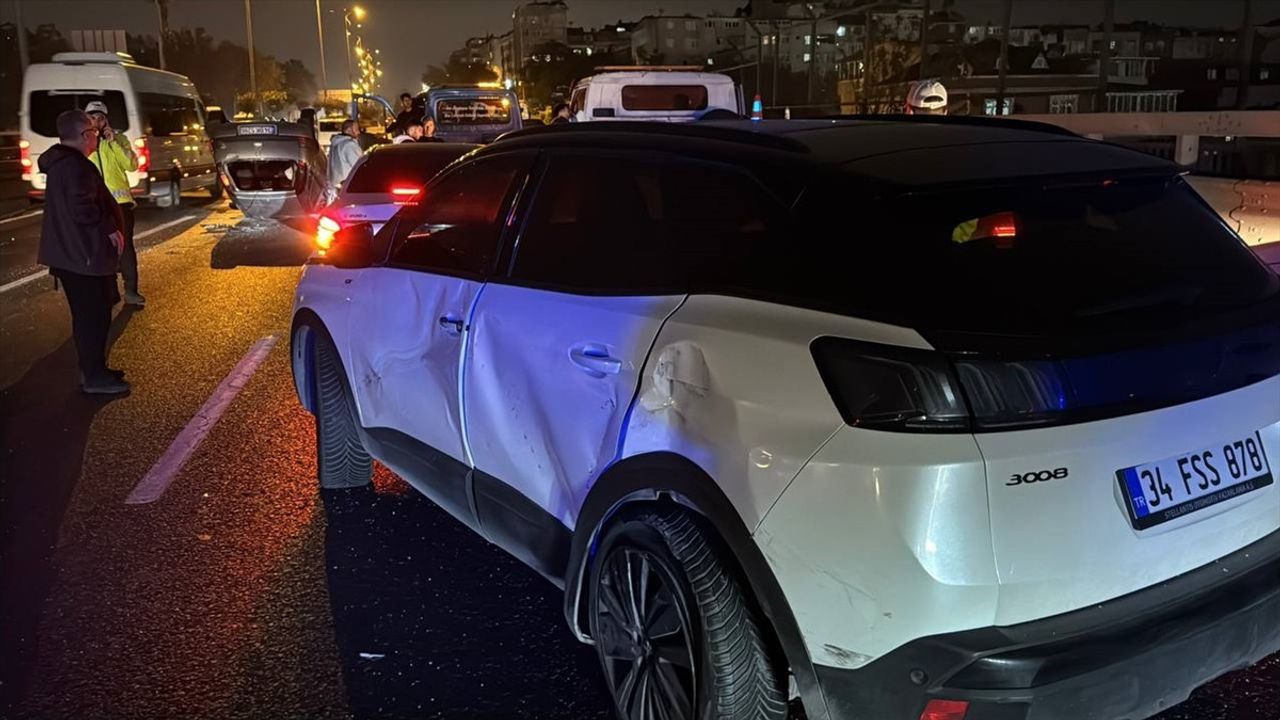 Bayrampaşa'da Zincirleme Trafik Kazası