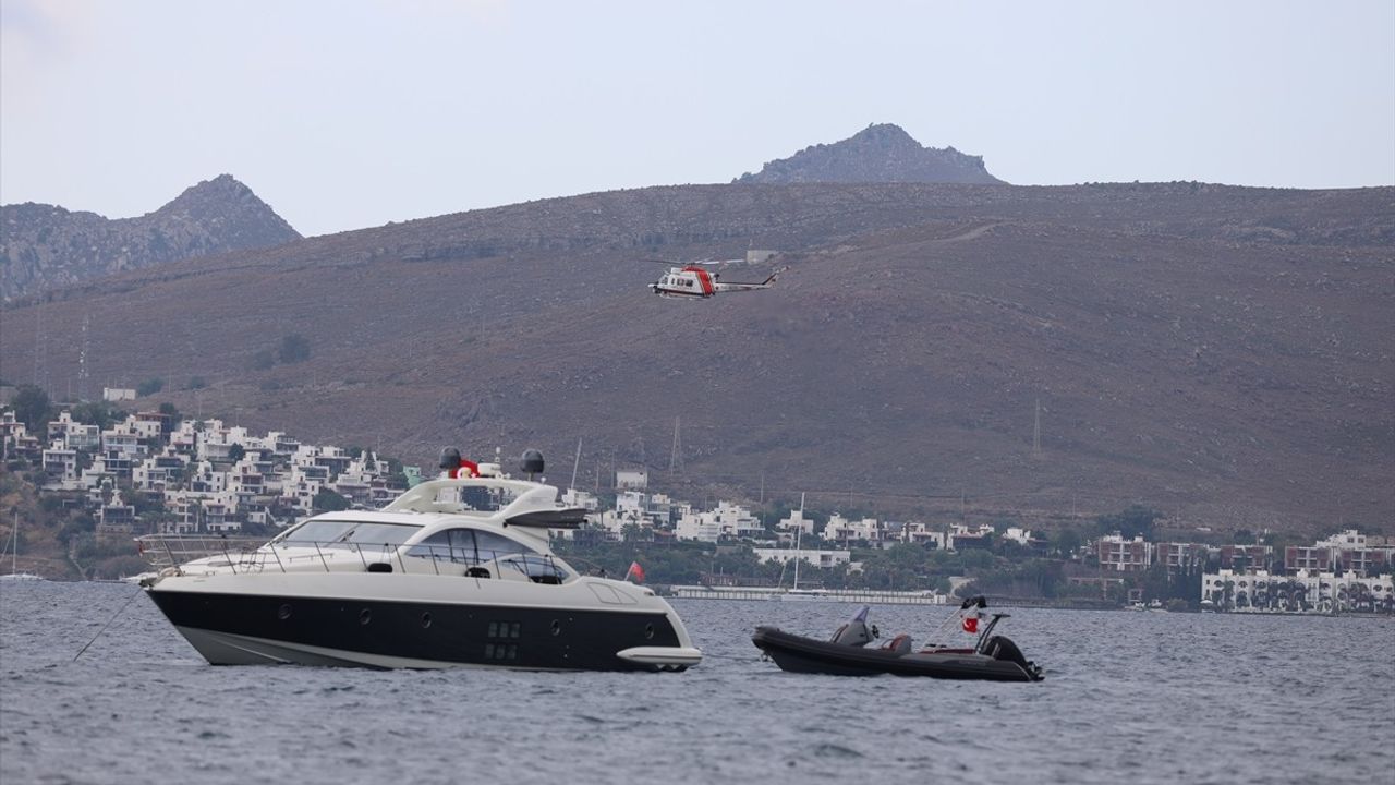 Bodrum Açıklarında Düzensiz Göçmen Teknesi Battı