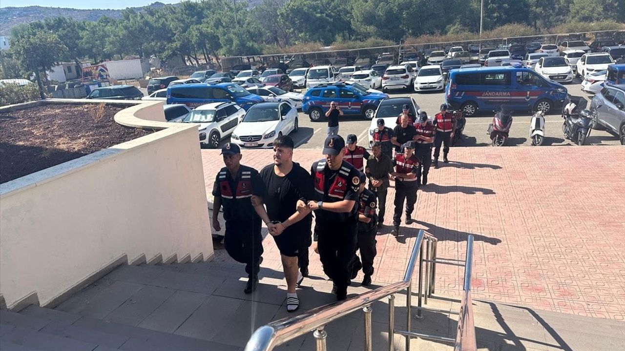 Bodrum'da Kurşunlama Zanlıları Tutuklandı