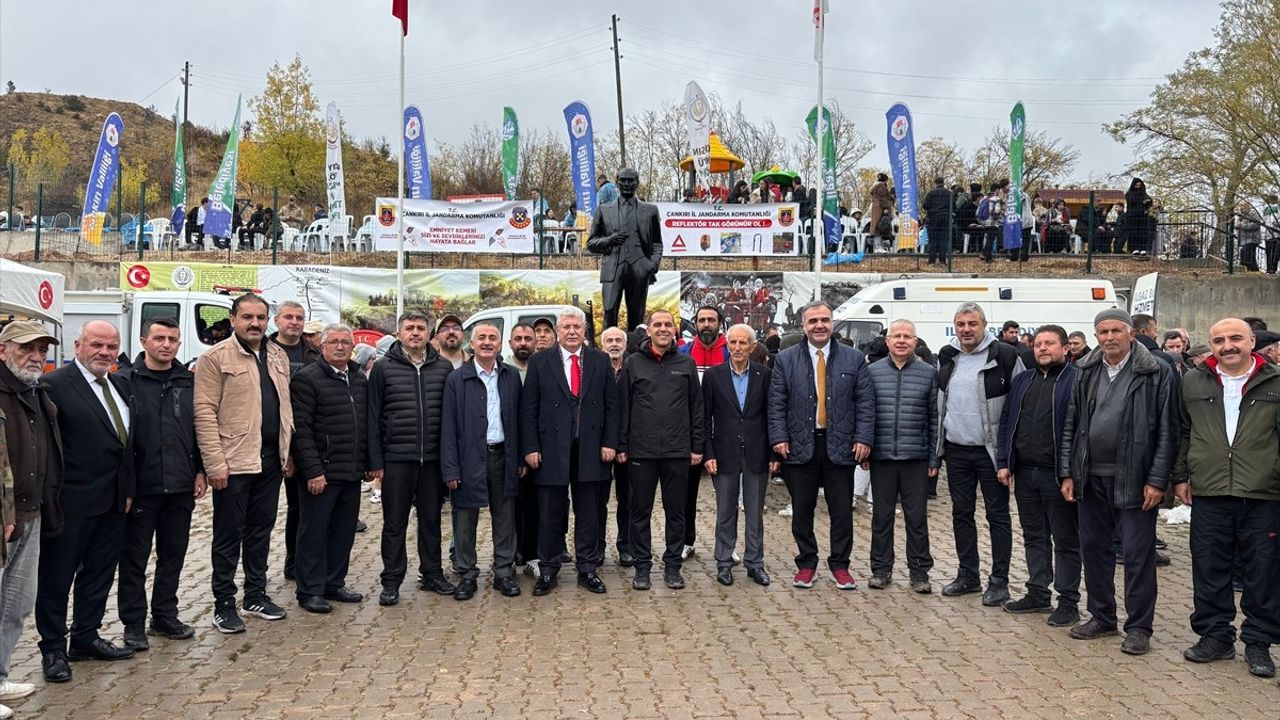 Çankırı'da 16. İstiklal Yolu Yürüyüşü Gerçekleştirildi