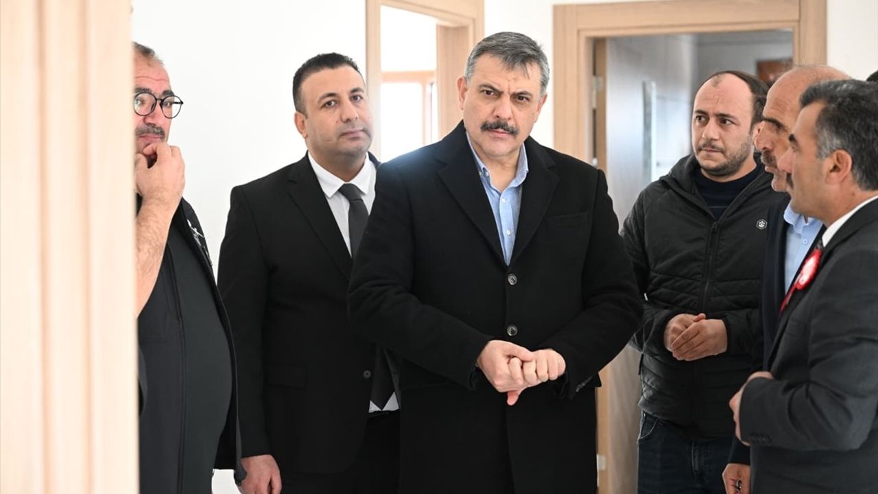 Çat'ta Deprem Konutları Tamamlanma Aşamasında