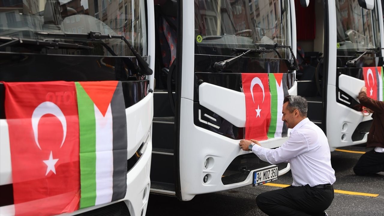 Çekmeköy Belediyesi'nden Gazze'ye Destek