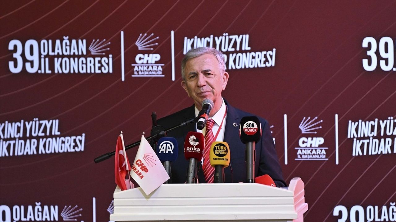CHP Ankara İl Başkanlığının 39. Olağan Kongresi Gerçekleşti