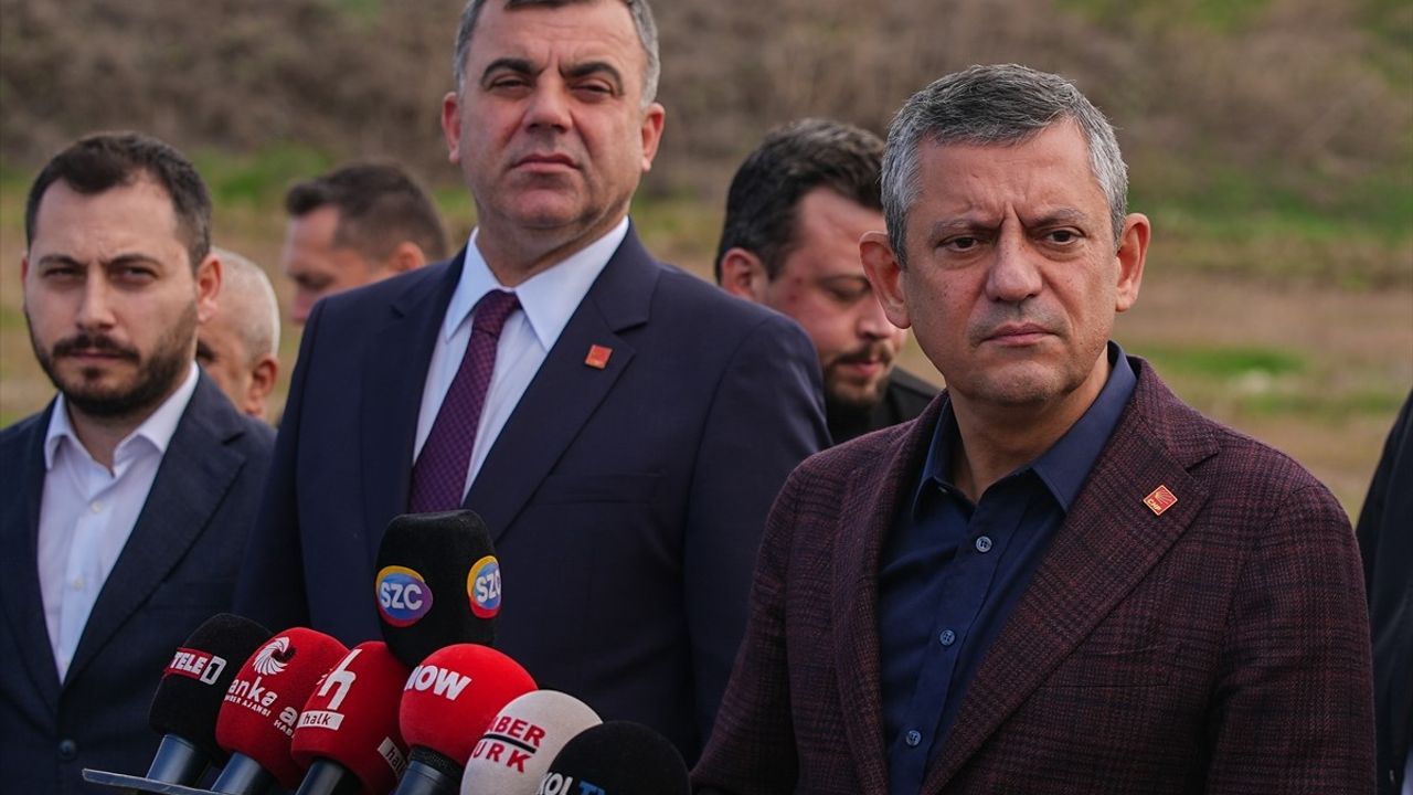 CHP Genel Başkanı Özgür Özel'den Marmara Cezaevi'nde Açıklamalar