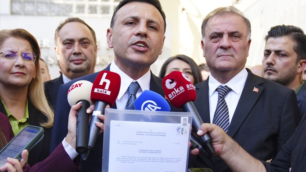 CHP İstanbul İl Başkanlığı Seçiminde Özgür Çelik Yeniden Seçildi