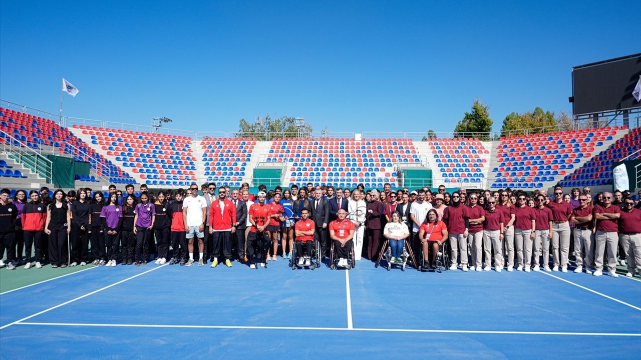 Cumhurbaşkanlığı Kupası Tenis Turnuvası Açılışı