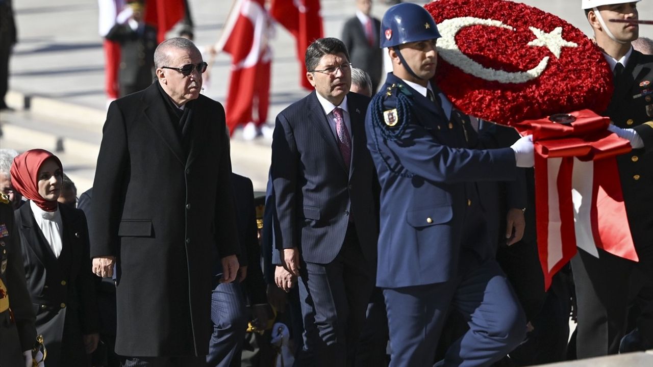Cumhuriyet Bayramı'nda Anıtkabir Ziyareti