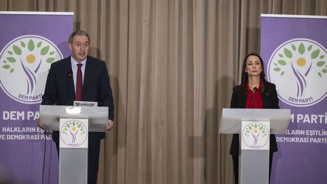 DEM Parti Eş Genel Başkanları Barış Sürecini Değerlendirdi